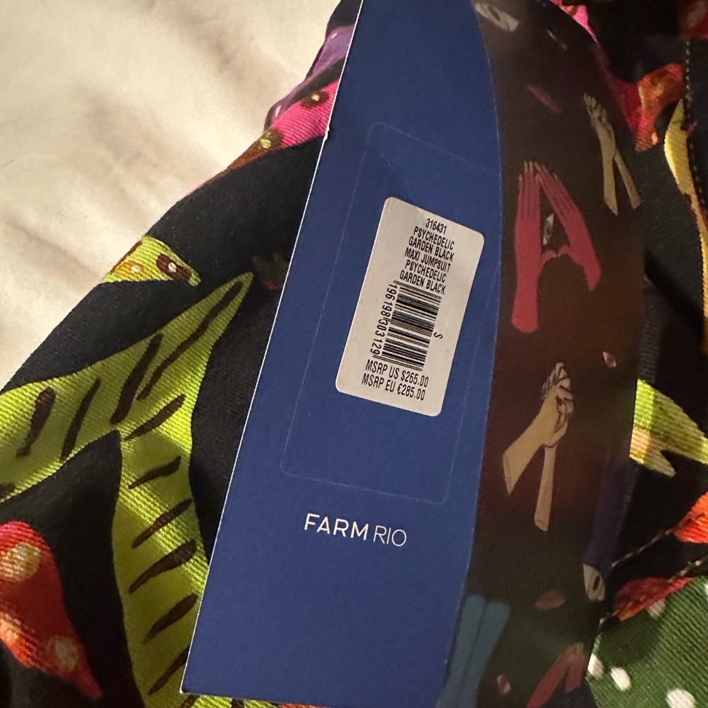 FARM Rio Multicolor Patterned Jumpsuit - Picture 6 of 8